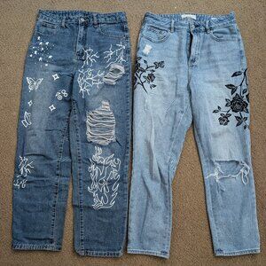 PacSun Mom Jeans 28, Shein Jeans S